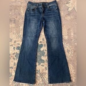 American Eagle Kickboot Jeans Women’s Size 12 Medium Wash Bootcut - AE-B